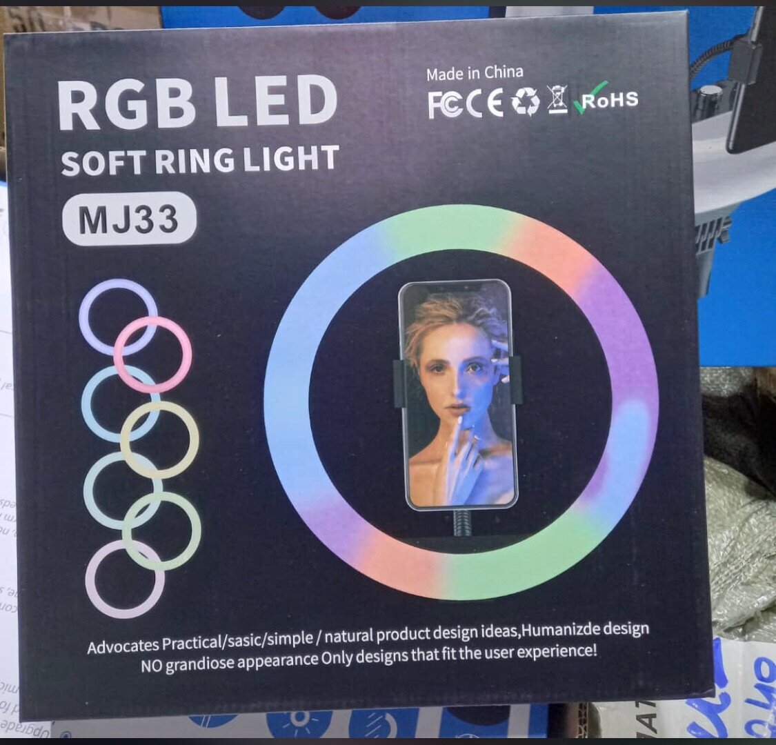 Anneau Lumineux LED RGB mj33