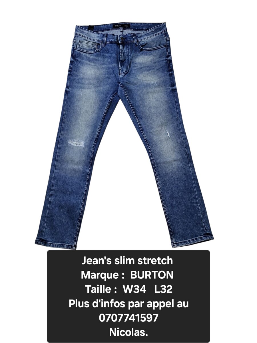 Jeans stretch homme
