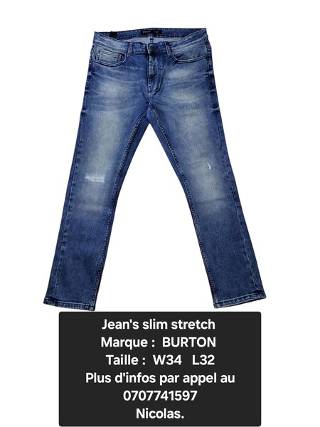 Jeans stretch homme