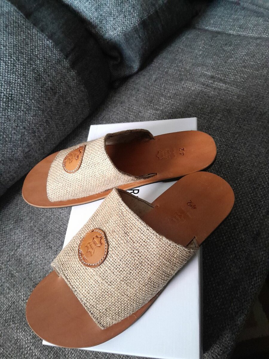 Sandales en cuir artisanales