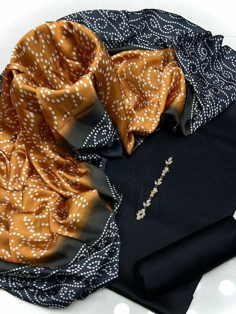 3 pc china khatan silk collection DC free