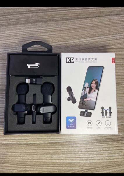 2in 1 wireless microphone