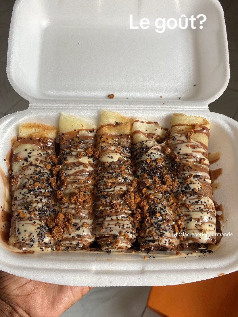 Crêpes oreo