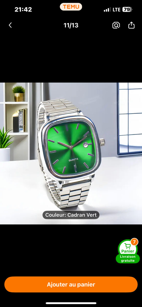 Montre Homme Quatz