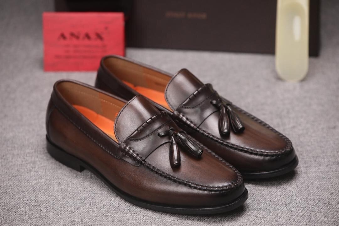 Mocassins en cuir élégants