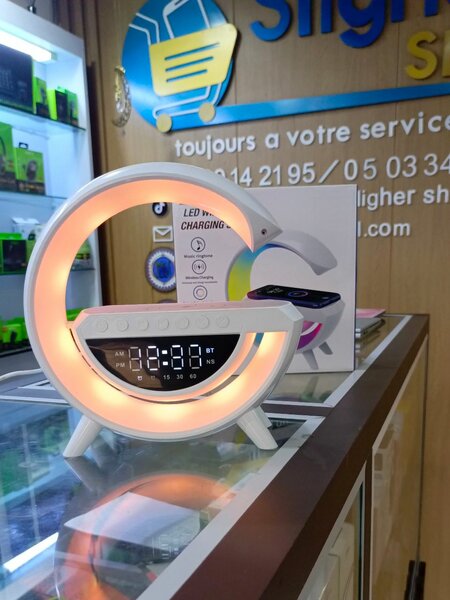 Réveil LED Lampe et Enceinte