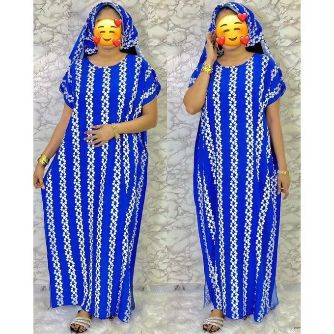 Robe maxi à motifs colorés