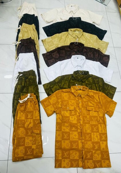 Costume d'été homme imprimé