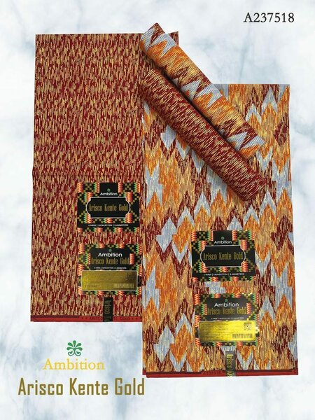 Les pagnes kentes multicolore 