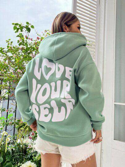 Sweat à capuche "Love Yourself"