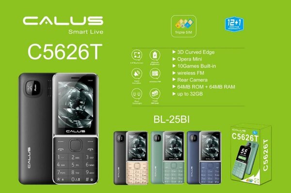 Téléphone portable Calus C5626T