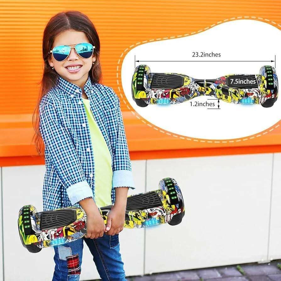 Hoverboard lumineux enfants