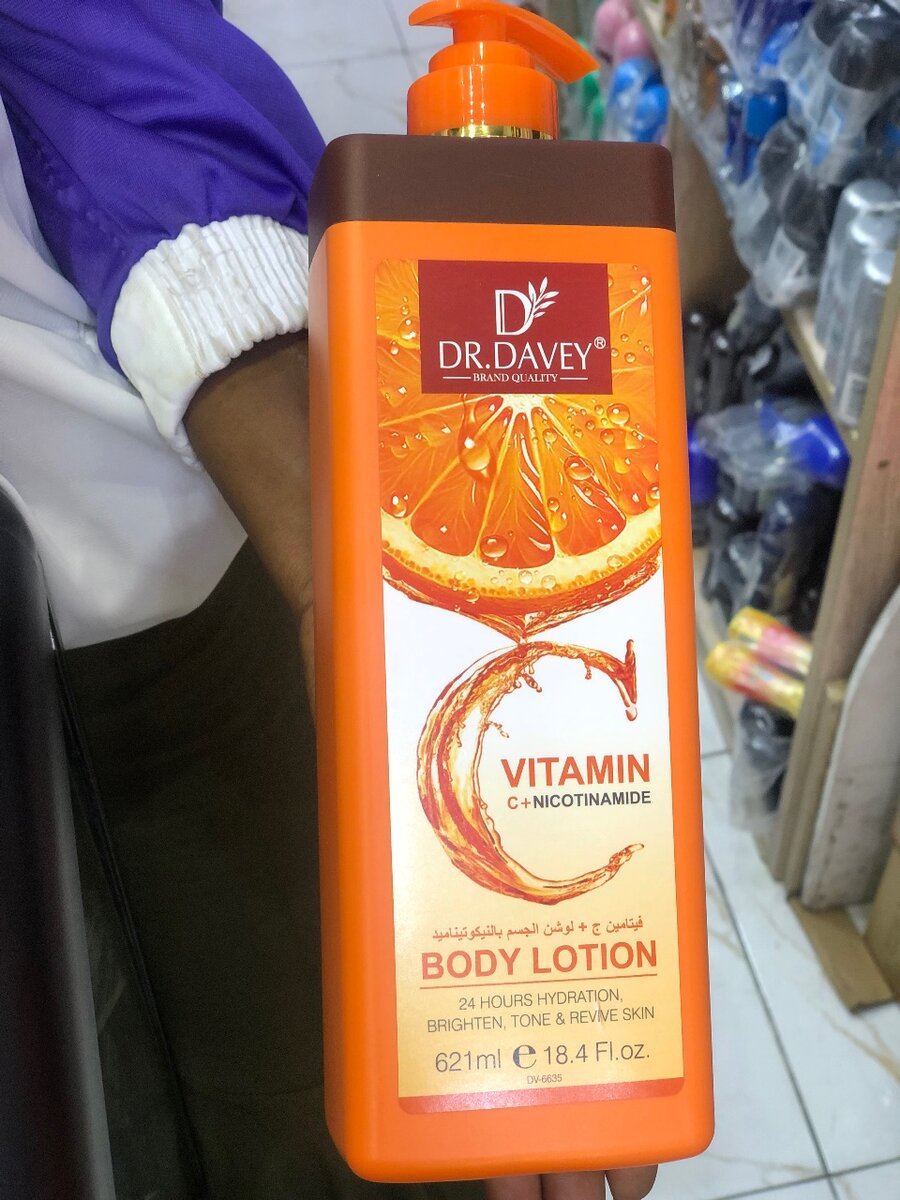 Dr Davey body lotion