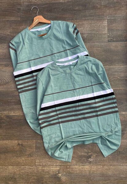 T-shirts rayés unisexes