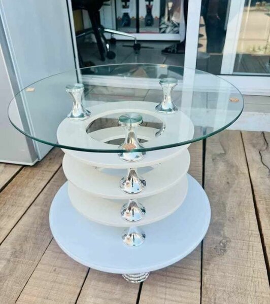 Table basse en verre moderne