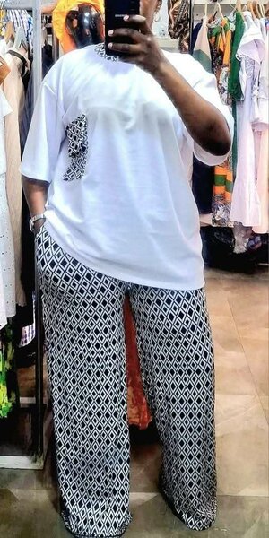 T-shirt oversized et pantalon large