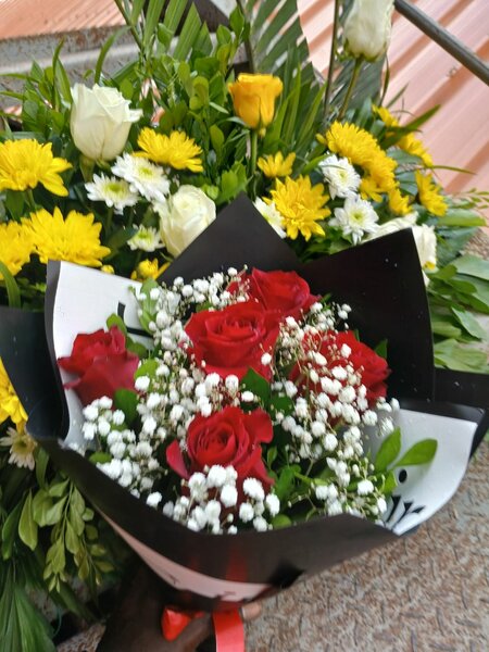 Bouquet de roses élégantes