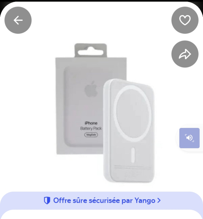 Batterie MagSafe iPhone