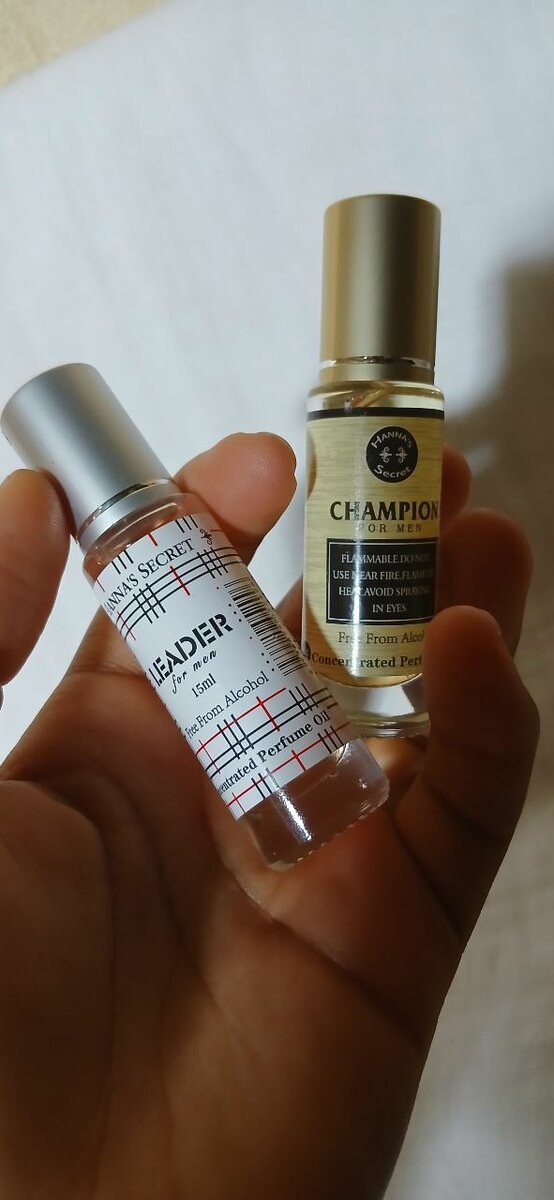 Parfums concentrés miniatures