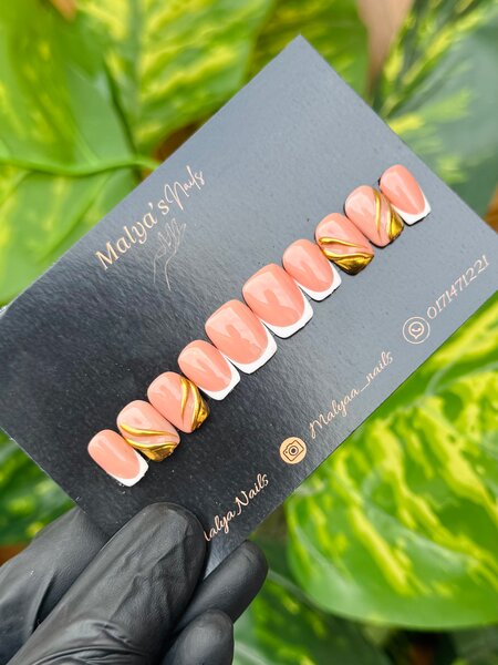 Ongles Press-Ons Élégant