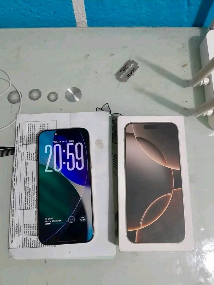 iPhone dernière génération