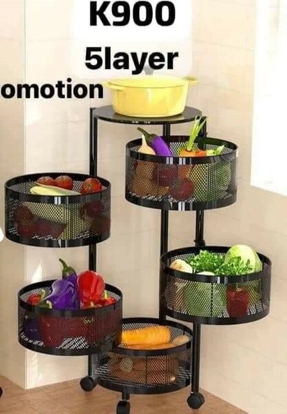 universal 5-layer circled fruit bowl