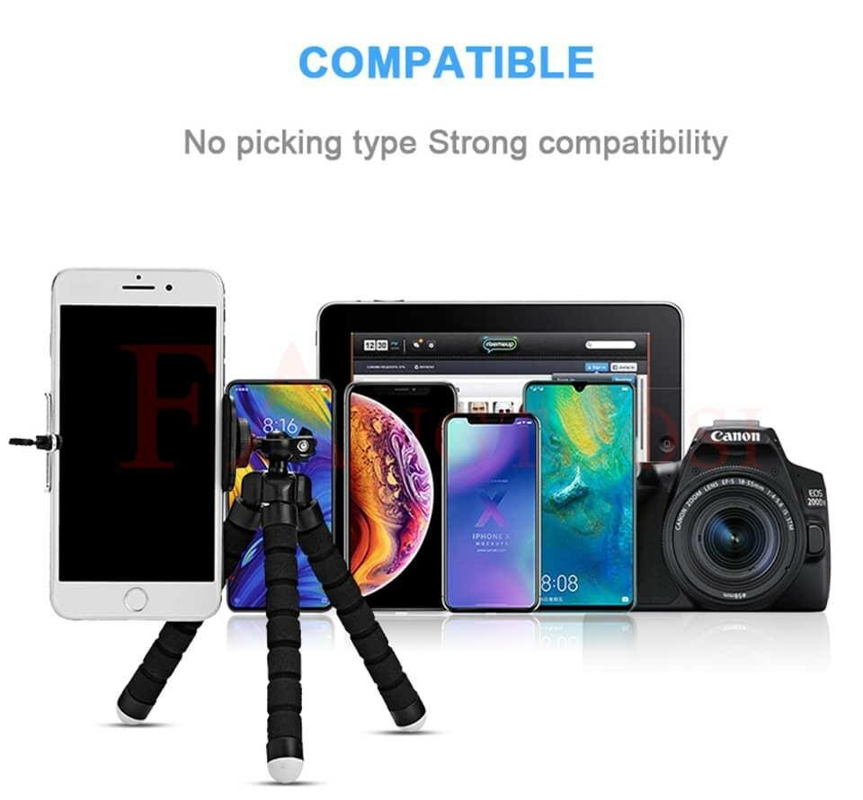 Mini trépied flexible universel