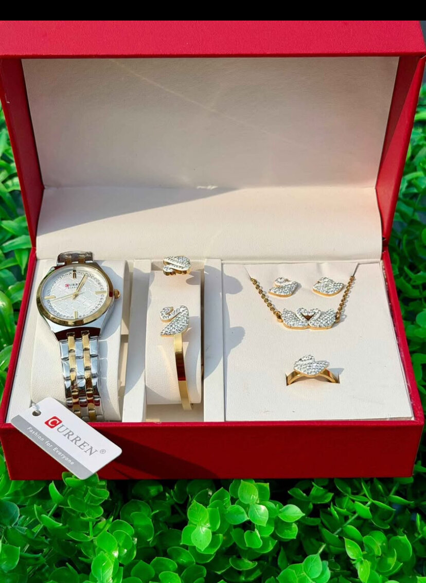 Ensemble Montre et Bijoux Curren