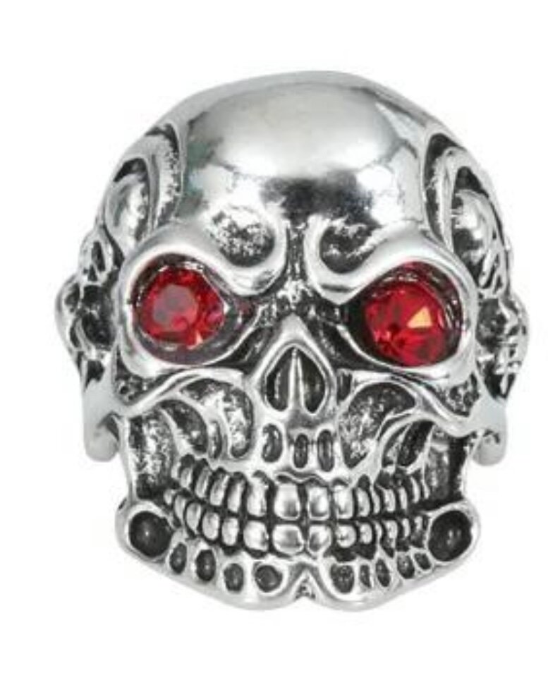 Bague Crâne Style Gothique