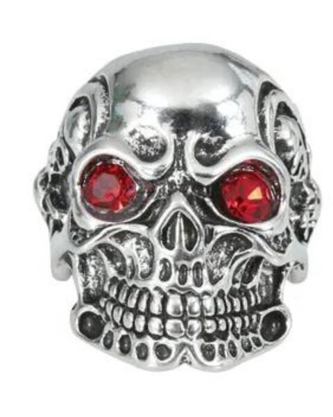 Bague Crâne Style Gothique