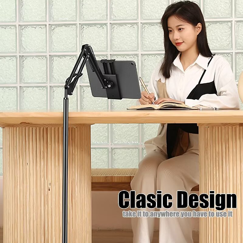 Adjustable Tablet & Phone Metal Stand - Lazy Bracket