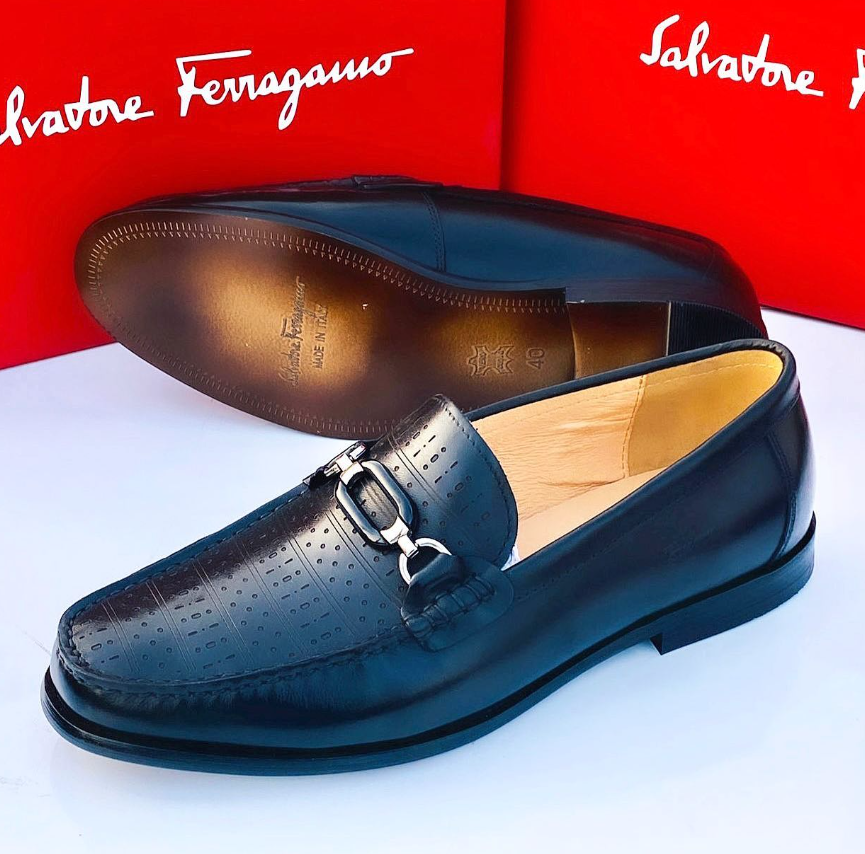 Men’s Classic Horsebit Loafer Black Shoe