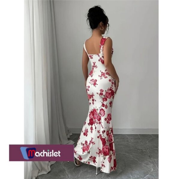 Robe longue florale élégante