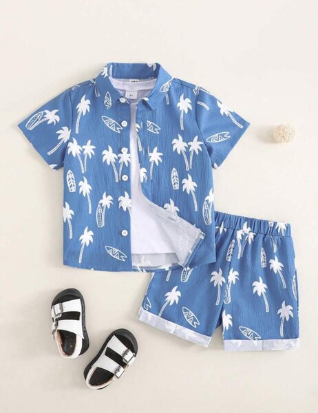 2Pcs Boys Set. 4Y and 7Y