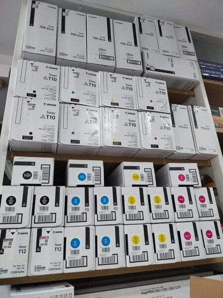 Cartouches d'encre HP et Canon