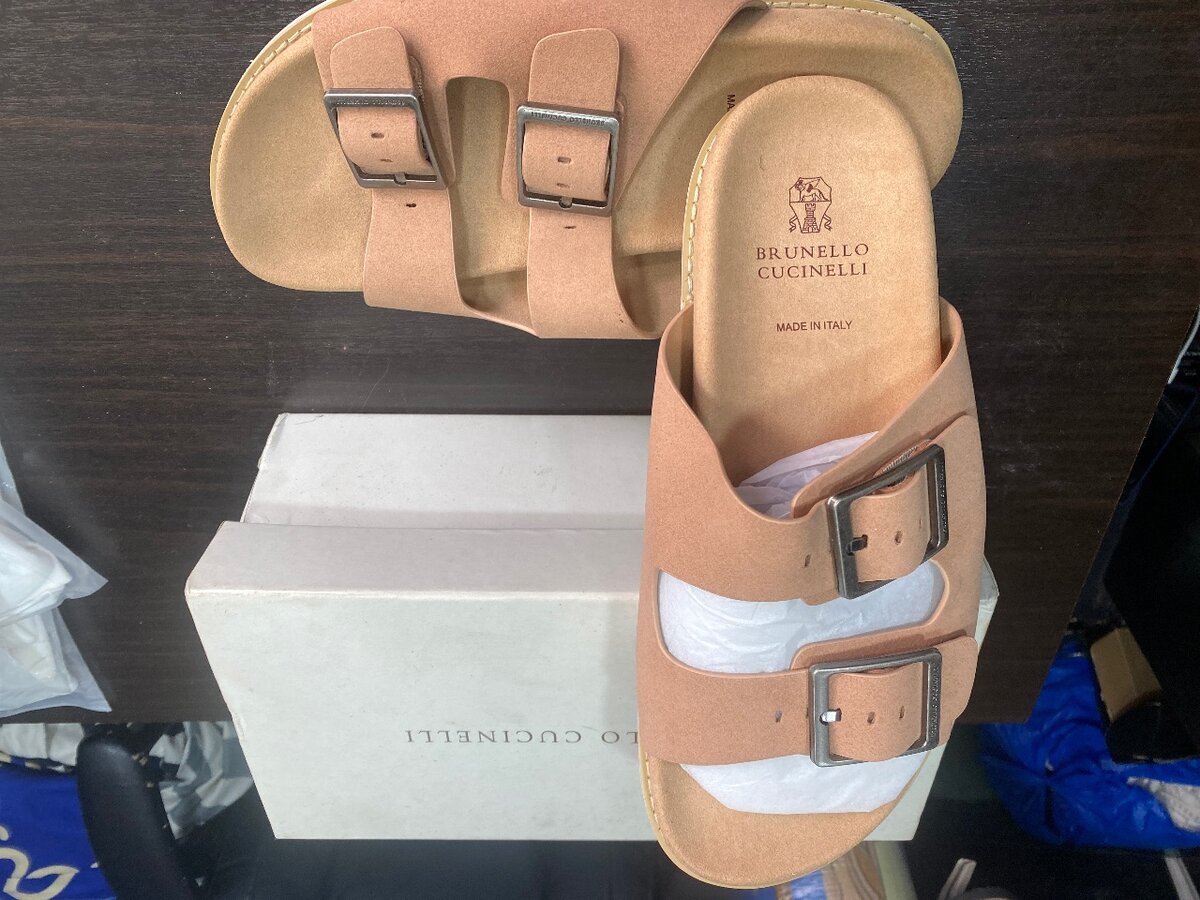 Sandales Brunello Cucinelli en cuir