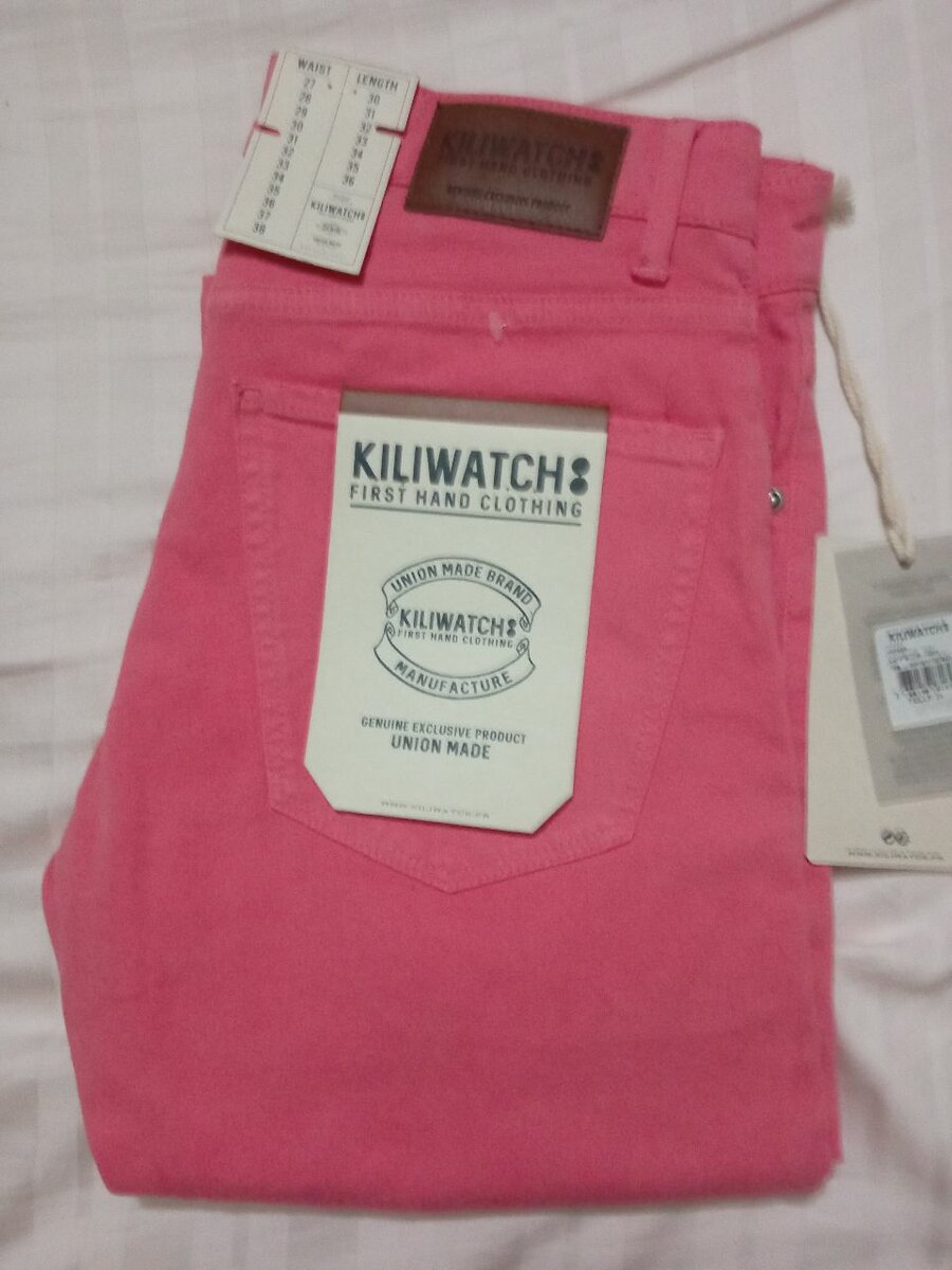 Jean rose femme Kiliwatch