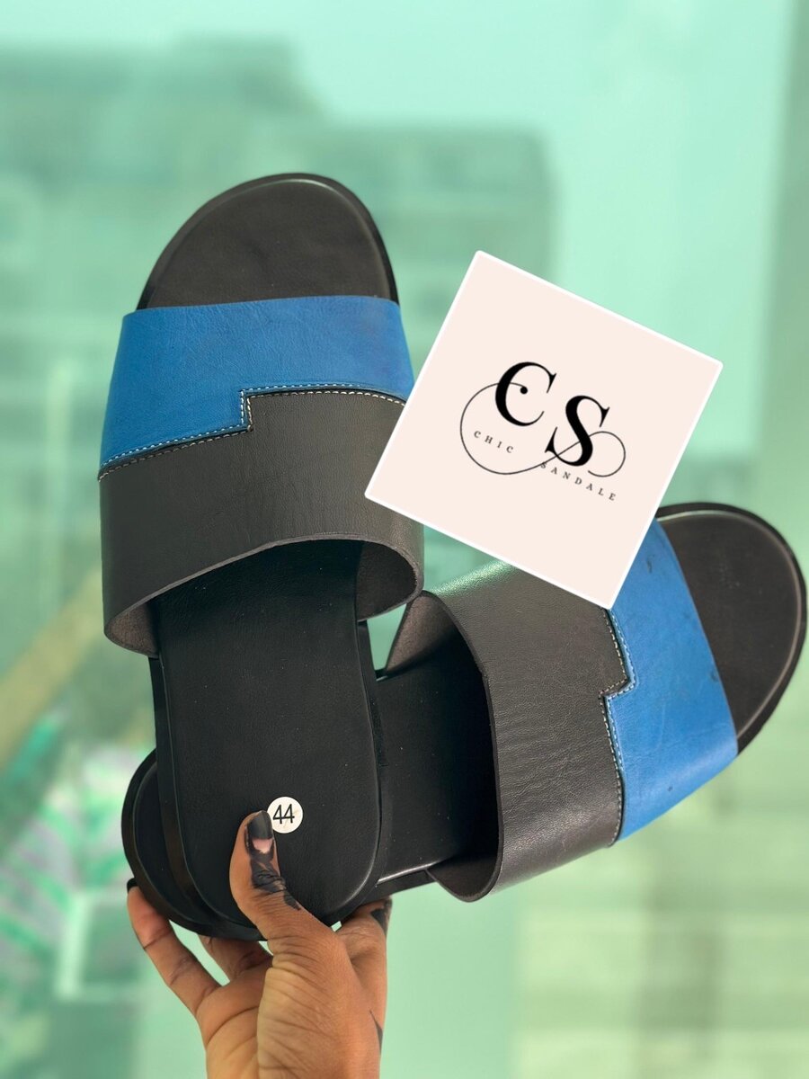 Sandales en cuir chic