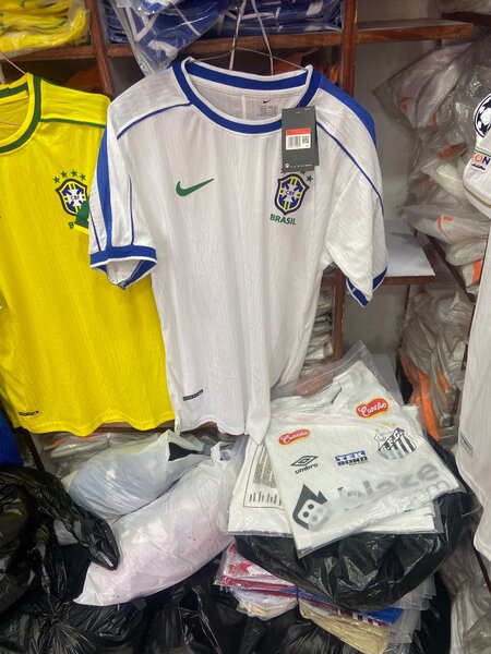 Maillot de foot Brésil blanc