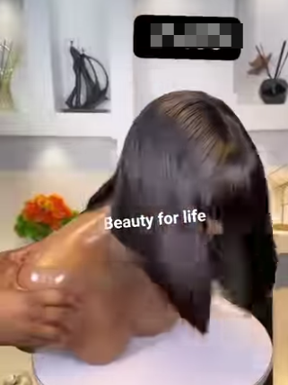 Brazilian virgin hair unit's light fringe 