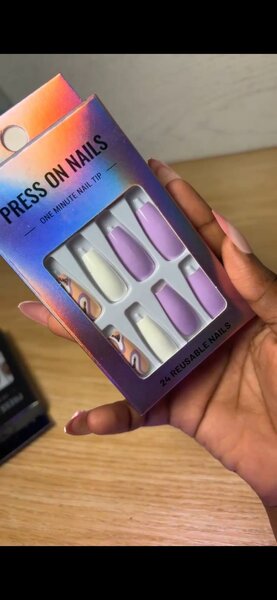 Ongles Press-Ons Réutilisables