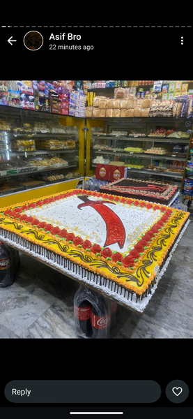 Customized cake