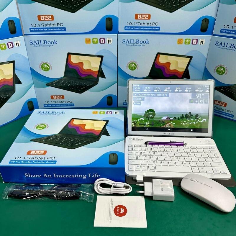 10 inch kids laptop sail book B22