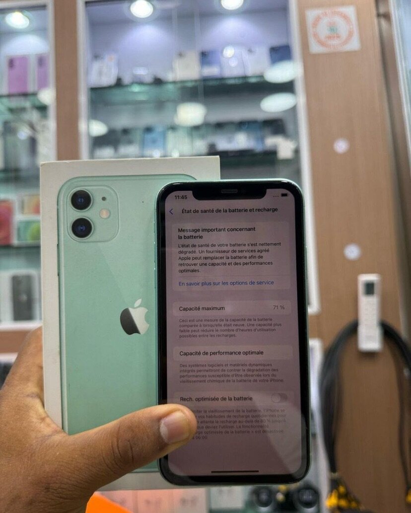 iPhone 11 Vert