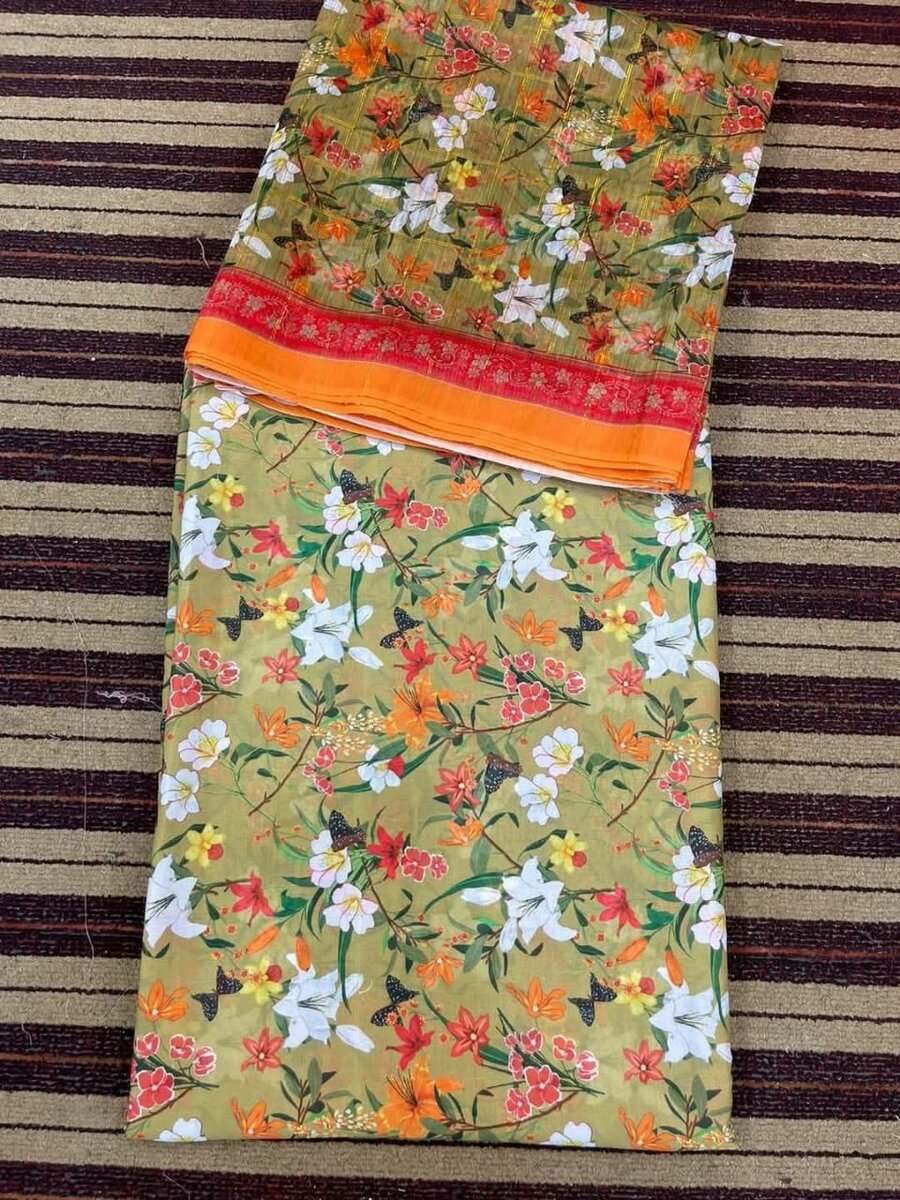 Ladies printed lawn