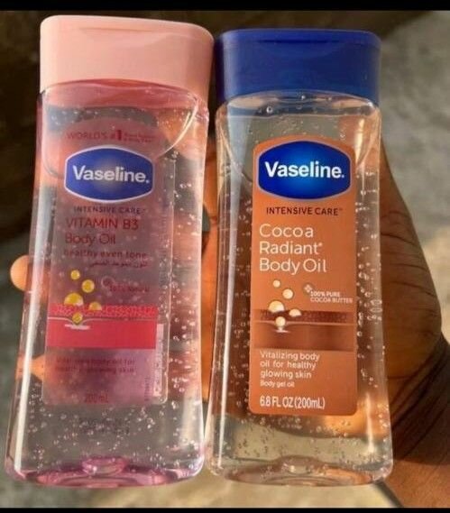 Huile corps Vaseline éclat