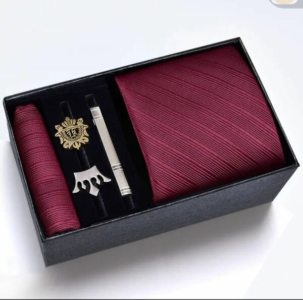 Set de cravate élégant pour hommes