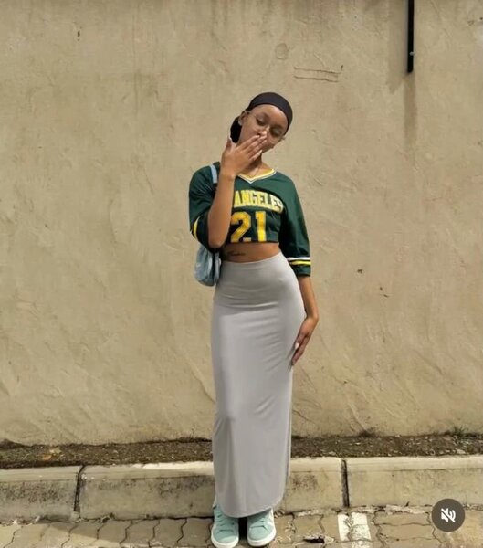 Jupe longue fendue élégante