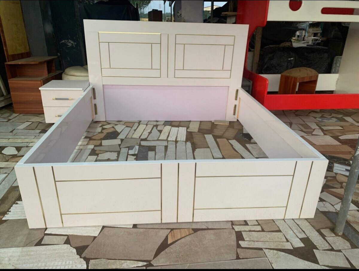 Laminated Design Bed Frame