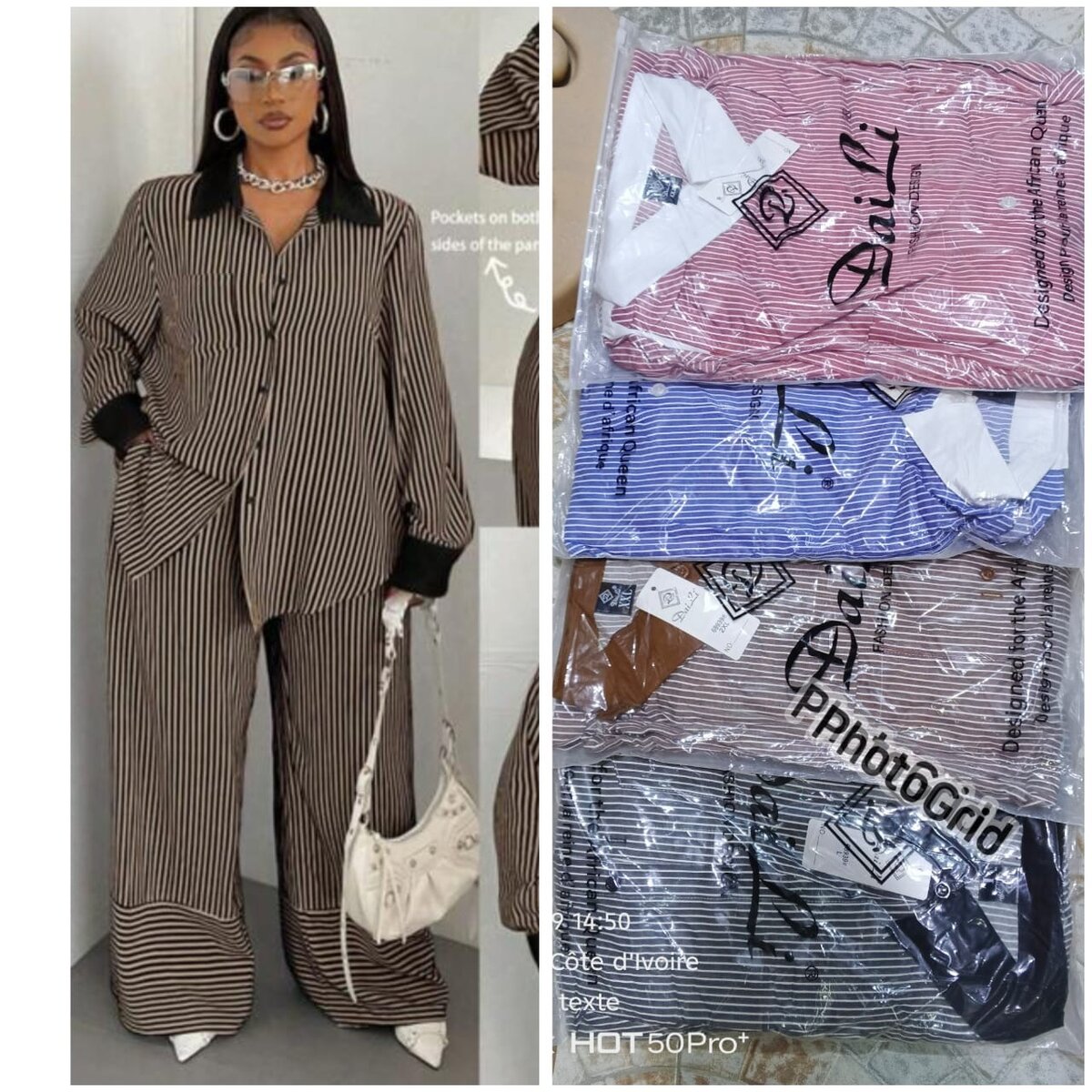 Robe élégante corail